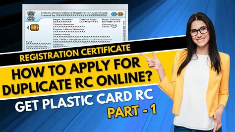 how to get duplicate rc smart card online|duplicate registration certificate online.